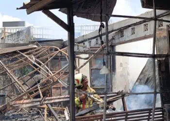 Bengkel Motor Terbakar di Pamulang, Kerugian Capai Rp3 Miliar