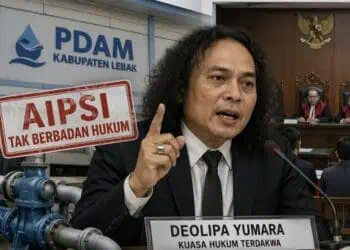 Kuasa Hukum Terdakwa: AIPSI Tak Legal, Kerugian Negara Kasus PDAM Lebak Diragukan