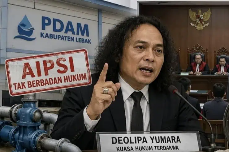 Kuasa Hukum Terdakwa: AIPSI Tak Legal, Kerugian Negara Kasus PDAM Lebak Diragukan