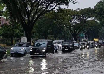 Hujan Singkat Picu Genangan di Tangsel