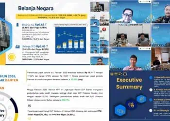 APBN Banten Awal 2026 Tampil Kuat, PNBP dan Belanja Negara Tumbuh Positif
