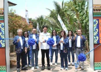 Peresmian Desa Sejahtera Astra, di Desa Bandung, Kecamatan Banjar, Kabupaten Pandeglang, Kamis (2/4/2026). (ISTIMEWA)