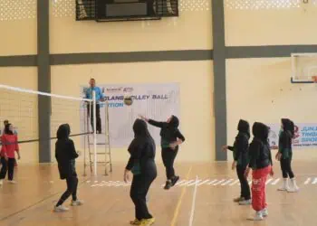 Kompetisi Bola Voli Antar OPD Meriahkan HUT ke-152 Kabupaten Pandeglang