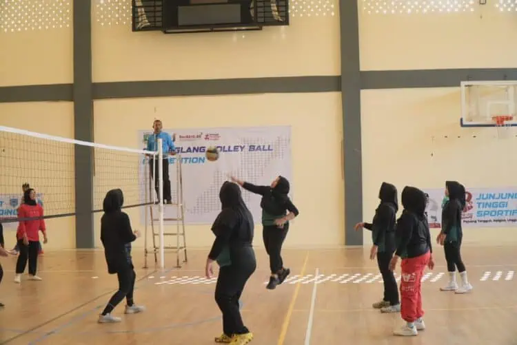 Kompetisi Bola Voli Antar OPD Meriahkan HUT ke-152 Kabupaten Pandeglang