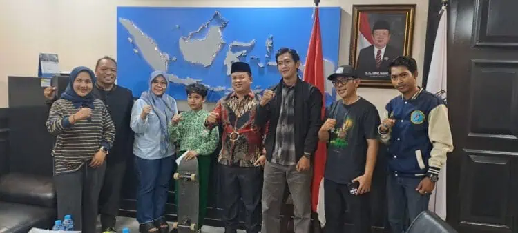 Wakil Ketua DPRD Kota Tangerang Dukung Atlet Skateboard Muda Berlaga di Kejuaraan Asia 2026