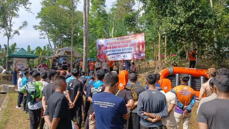 Tiga Hari Digembleng, 100 Generasi Muda Banten Dicetak Sebagai Relawan Potensi SAR