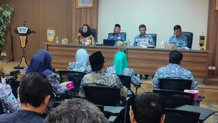 BKPSDM Kabupaten Serang, menggelar sosialisasi terkait manajemen talenta. (ISTIMEWA)