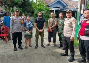 Warga Negara Asing (WNA) diamankan Polsek Ciputat Timur. (ISTIMEWA)