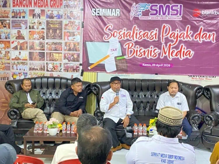 Halal Bihalal SMSI Banten, Silaturahmi Sekaligus Perkuat Komitmen Organisasi