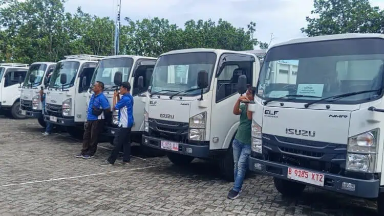 Didrop di Makodim 0601/Pandeglang, 19 Unit Kendaraan Operasional KDKMP Didistribusikan