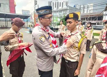 Polsek Ciputat Timur Apresiasi Saka Bhayangkara Lewat Penghargaan Karya Bhakti Lebaran 2026