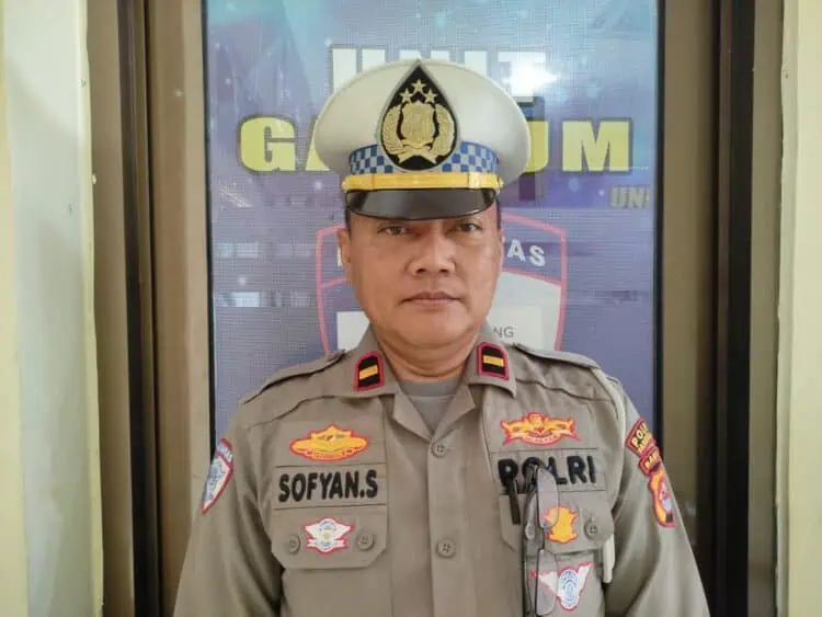 Kanit Gakkum Satlantas Polres Pandeglang, IPDA Sofyan Sopan. (ISTIMEWA)