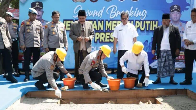 Jembatan Merah Putih Presisi Di Kabupaten Serang Mulai Dibangun