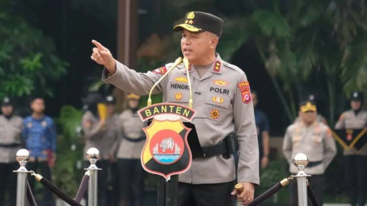 Kapolda Banten Ajak Personel Tingkatkan Pelayanan