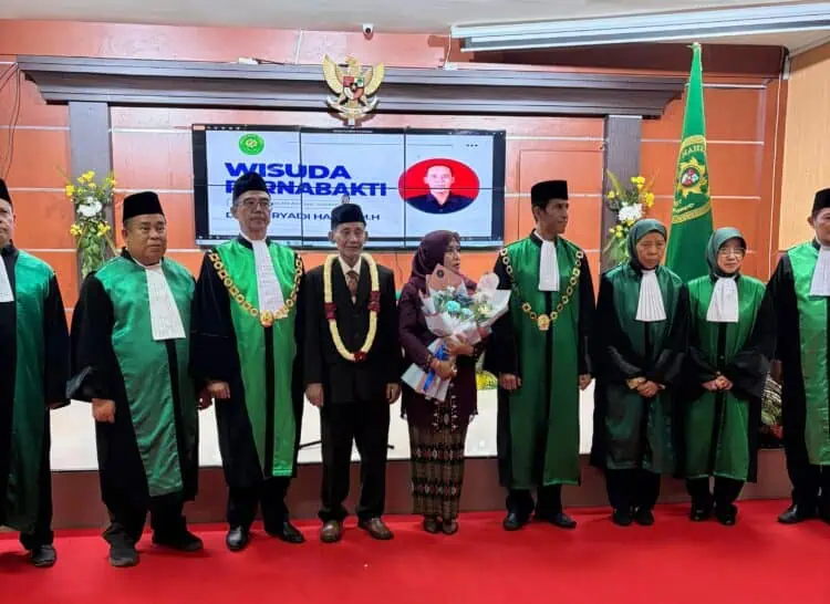 32 Tahun Mengabdi, Hakim Haryadi Hasan Diwisuda Purnabakti di Pengadilan Agama Tigaraksa
