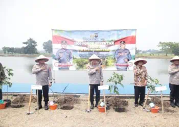 Tanam 1.000 Pohon Rambutan, Polda Banten Dorong Gerakan Lingkungan di Kabupaten Tangerang