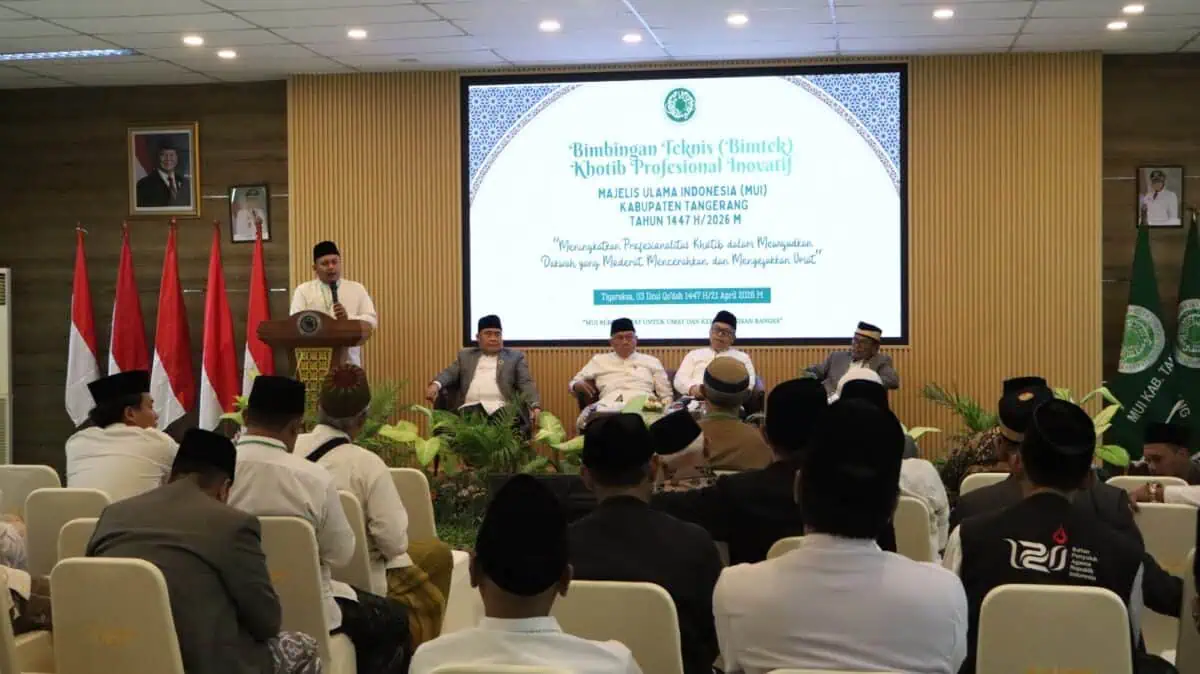 Bimtek Khotib Profesional Inovatif, MUI Kabupaten Tangerang Perkuat Dakwah Moderat di Era Digital
