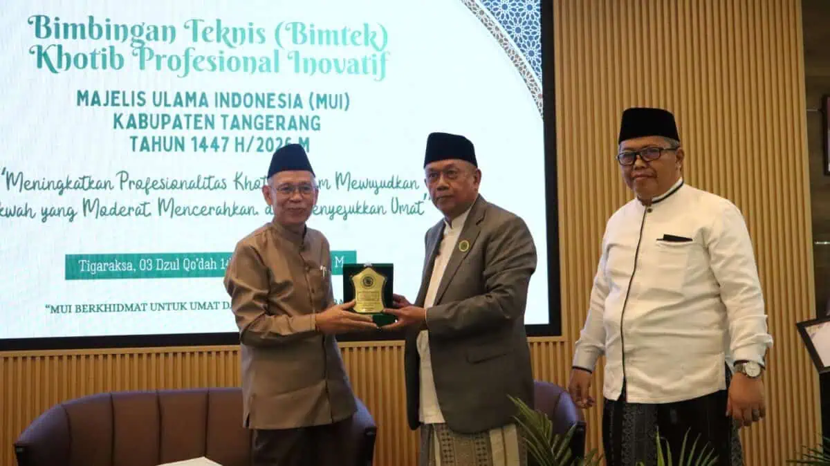 Bimtek Khotib Profesional Inovatif, MUI Kabupaten Tangerang Perkuat Dakwah Moderat di Era Digital