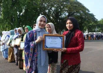 Bupati Serang Ratu Rahmatuzakiyah, hadiri peringatan Hari Kartini Tahun 2026. (ISTIMEWA)