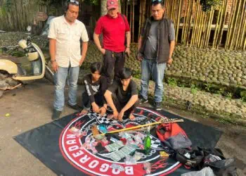 Pegawai Restoran di Cisauk Jual Obat Keras, Air Soft Gun Hingga Bom Molotov Disita