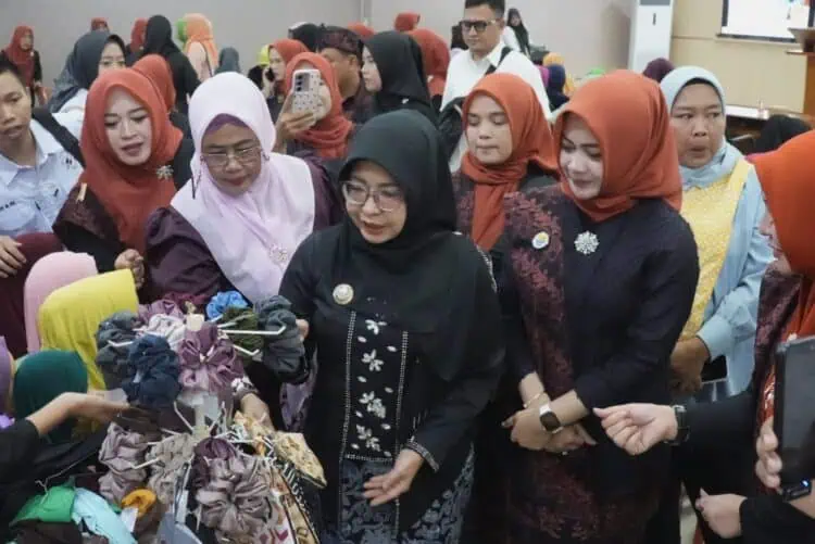 Rapat Koordinasi Gabungan Organisasi Wanita (GOW) Kabupaten Pandeglang, di Oproom Sekretariat Daerah (Setda), Jumat (24/4/2026). (ISTIMEWA)