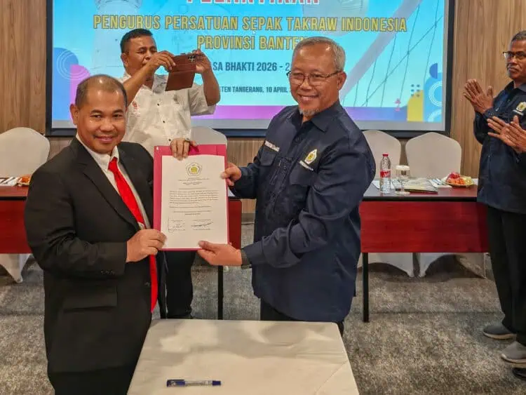 Pengprov PSTI Banten Resmi Dilantik, Pembinaan Berjenjang Jadi Program Utama