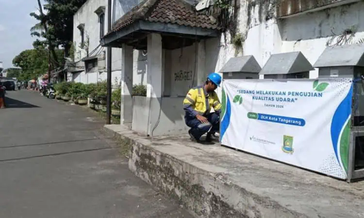 DLH Kota Tangerang Pantau Kualitas Udara dan Kebisingan di 37 Titik