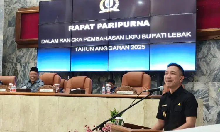Paripurna LKPJ Lebak Diwarnai Sorotan Kinerja OPD hingga Bank Emok