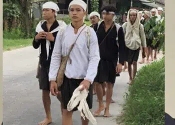 Warga Baduy Dalam Tempuh 60 Km Tanpa Alas Kaki untuk Jalankan Tradisi Seba