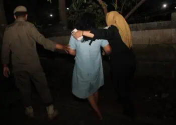 Dua Orang Terjaring Razia Satpol PP Kota Tangerang di Tanah Tinggi
