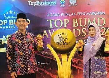 PT LKM Arta Kerta Raharja Kabupaten Tangerang Raih Penghargaan BUMD Award 2026