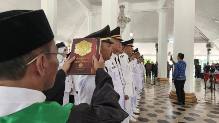 Pelantikan 192 ASN di Lebak Disorot Aktivis