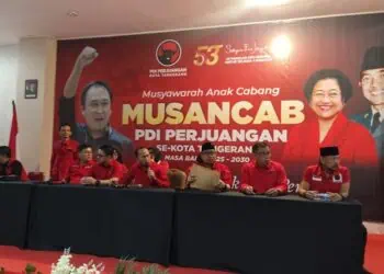 143 Pengurus PAC PDI Perjuangan Kota Tangerang Dilantik