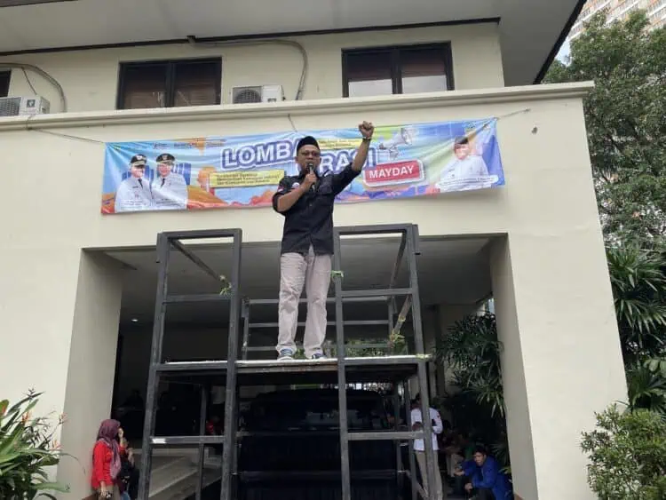 Disnaker Kota Tangerang Gelar Lomba Orasi Buruh dan Cerdas Cermat