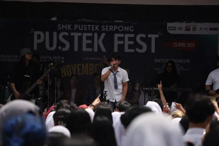 MERIAH!! Ribuan Siswa SMK Pustek Serpong Banjiri ‘Pustek Fest 2026’
