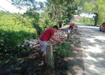 Sampah Liar Menumpuk di Jalan Soetami Lebak