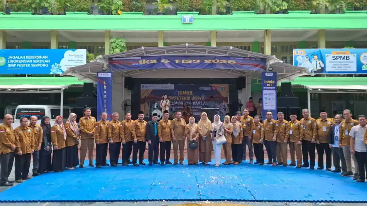Ratusan Siswa dan Siswi SMK se Kota Tangsel, Siap Berkompetisi Dalam Ajang LKS dan FLS3 SMK 2026 Ratusan Siswa dan Siswi SMK se Kota Tangsel, Siap Berkompetisi Dalam Ajang LKS dan FLS3 SMK 2026