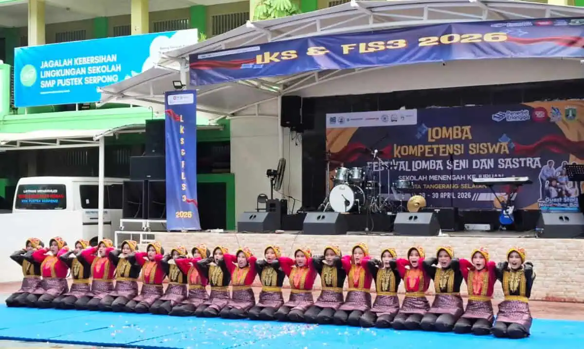 Ratusan Siswa dan Siswi SMK se Kota Tangsel, Siap Berkompetisi Dalam Ajang LKS dan FLS3 SMK 2026 Ratusan Siswa dan Siswi SMK se Kota Tangsel, Siap Berkompetisi Dalam Ajang LKS dan FLS3 SMK 2026
