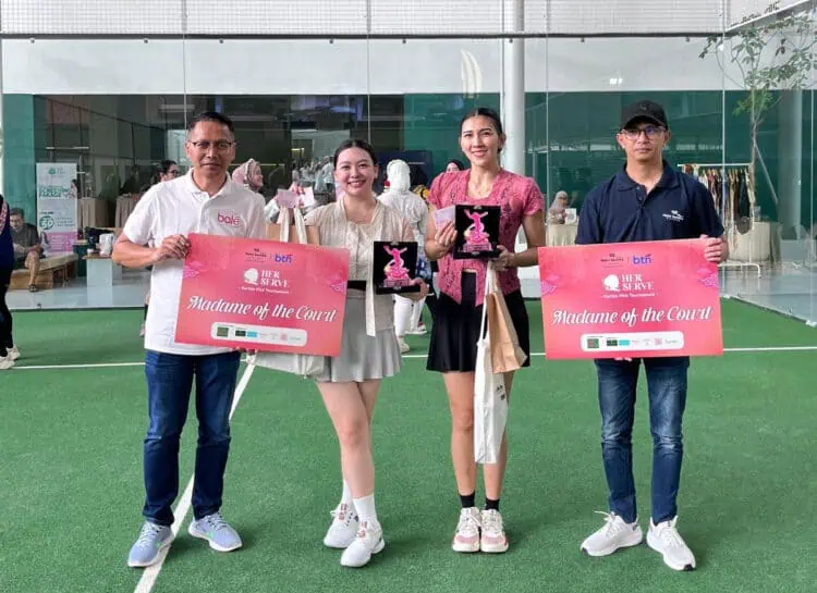 Rayakan Semangat Perempuan, Hotel Santika Premiere Bintaro Hadirkan “Her Serve – Kartini Mini Padel Tournament”