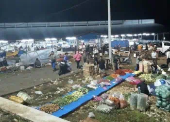 Pedagang Langgar Aturan, Pasar Semi Rangkasbitung Kian Kumuh