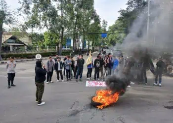 Mahasiswa Tangerang Turun ke Jalan, Desak Pengusutan Tuntas Kasus Kekerasan Aktivis KontraS