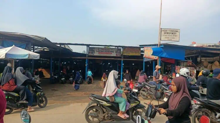 Pasar Tradisional Sipon Haji Husin Jadi Alternatif Berniaga di Cipondoh Tangerang