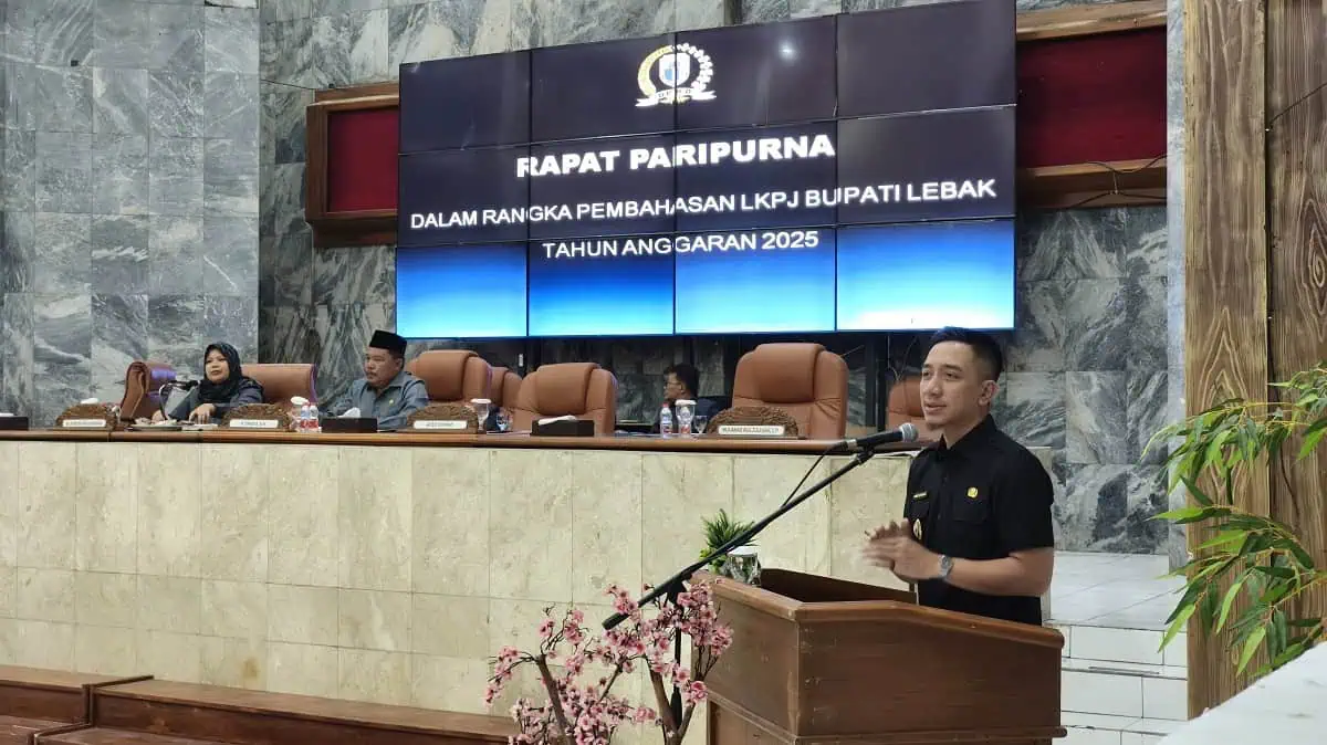 Melalui LKPJ 2025, DPRD dan Pemkab Lebak Perkuat Sinergi Pembangunan Daerah