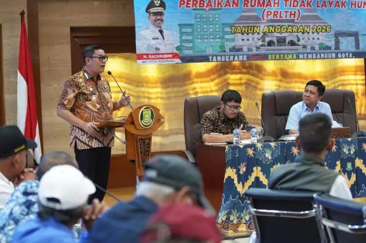 Tahun 2026 Pemkot Tangerang Bedah 1.000 Rutilahu, Integrasikan dengan Penanganan Stunting dan TBC