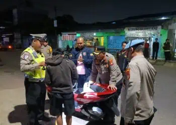 Polsek Karawaci Gencar Patroli dan Razia Stasioner