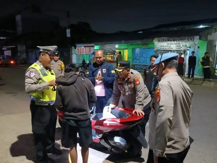 Polsek Karawaci Gencar Patroli dan Razia Stasioner