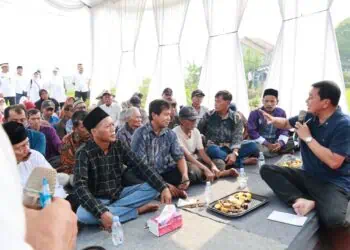 Ngeriung Bareng Masyarakat Sepatan, Bupati Tangerang Beberkan Program Pertanian