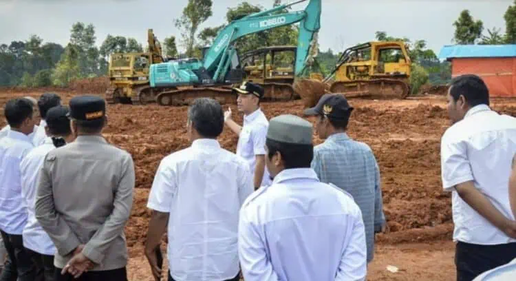 Bupati Lebak Cek Kesiapan Lahan, Huntap Lebakgedong Mulai Juni 2026