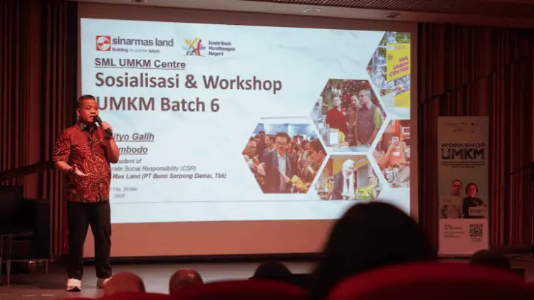 Tingkatkan Daya Saing, Sinar Mas Land Edukasi Ratusan Pelaku UMKM Cerdas Finansial dan AI