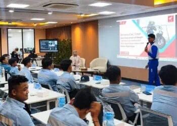 WMS Perluas Budaya #Cari_Aman Lewat Pelatihan Safety Riding